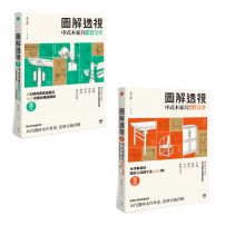 【圖解透視中式木家具全書套書】(二冊): 《圖解透視中式木家具『鑑賞』全書》、《圖解透視中式木家具『實作』全書》